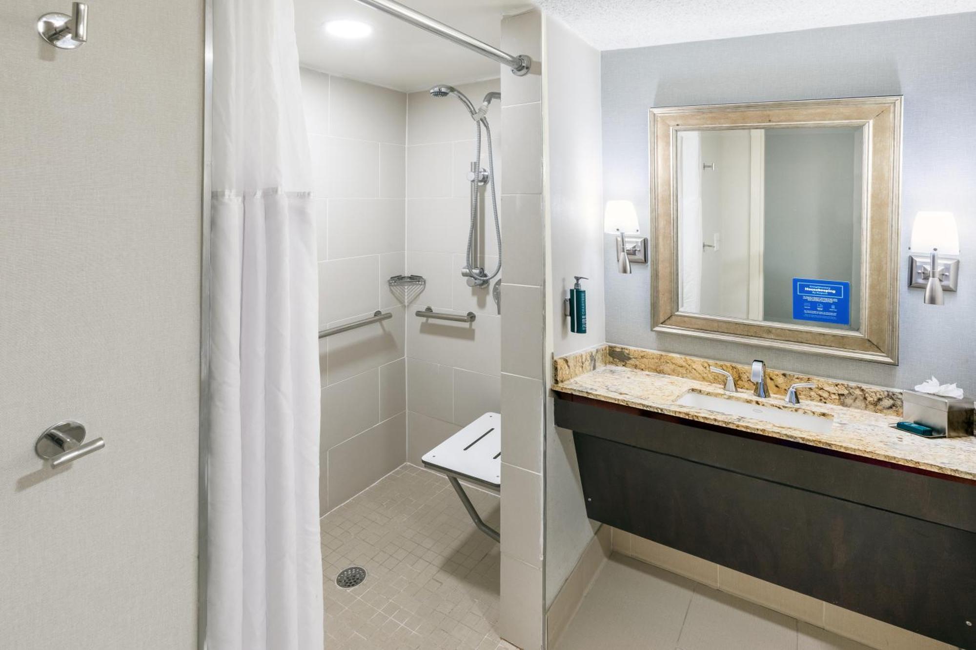Queen Room Two Queen Beds Roll Shower Mobility Accessible